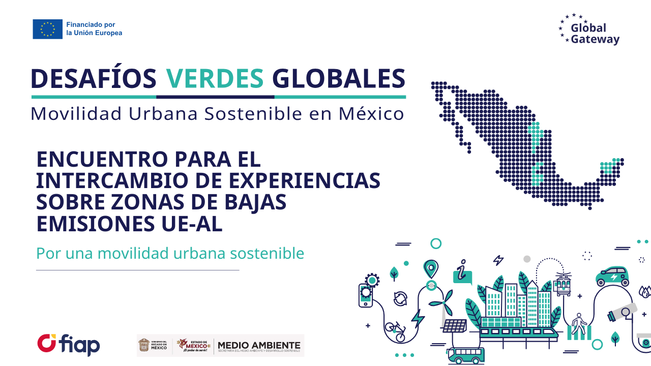 Más de 100 ciudades de México, Europa y Latinoamérica comparten experiencias sobre movilidad urbana sostenible.