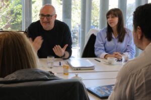 El equipo del proyecto visita la residencia de larga estadía para adultos mayores (ELEAM) de Playa Ancha en Valparaíso